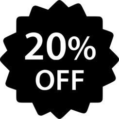 20% off
